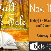 Friends of Berkeley County Library System Fall Book Sale